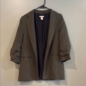 H&M Green Tailored Blazer